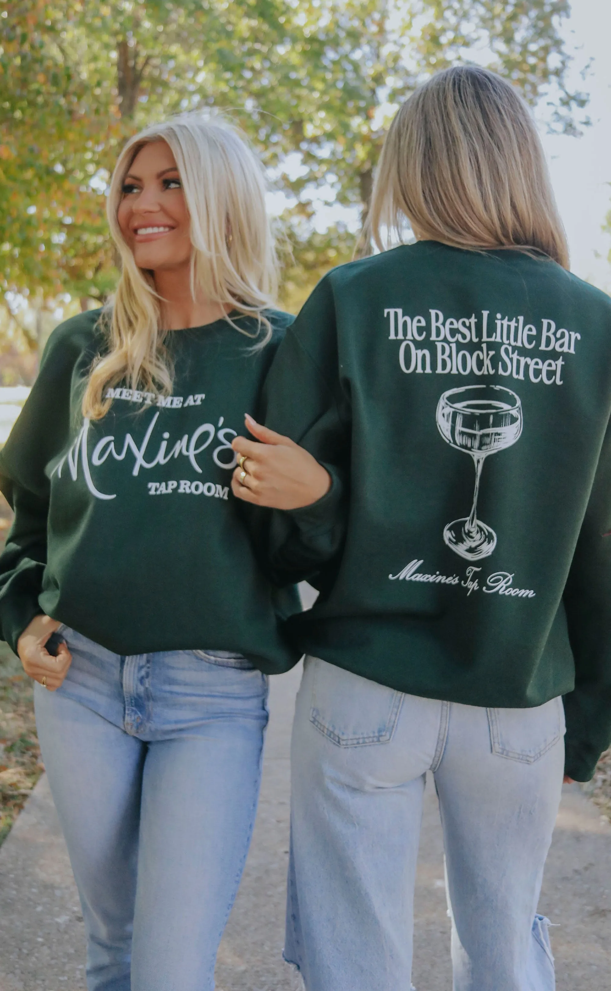 charlie southern x maxine's: meet me at maxine's sweatshirt