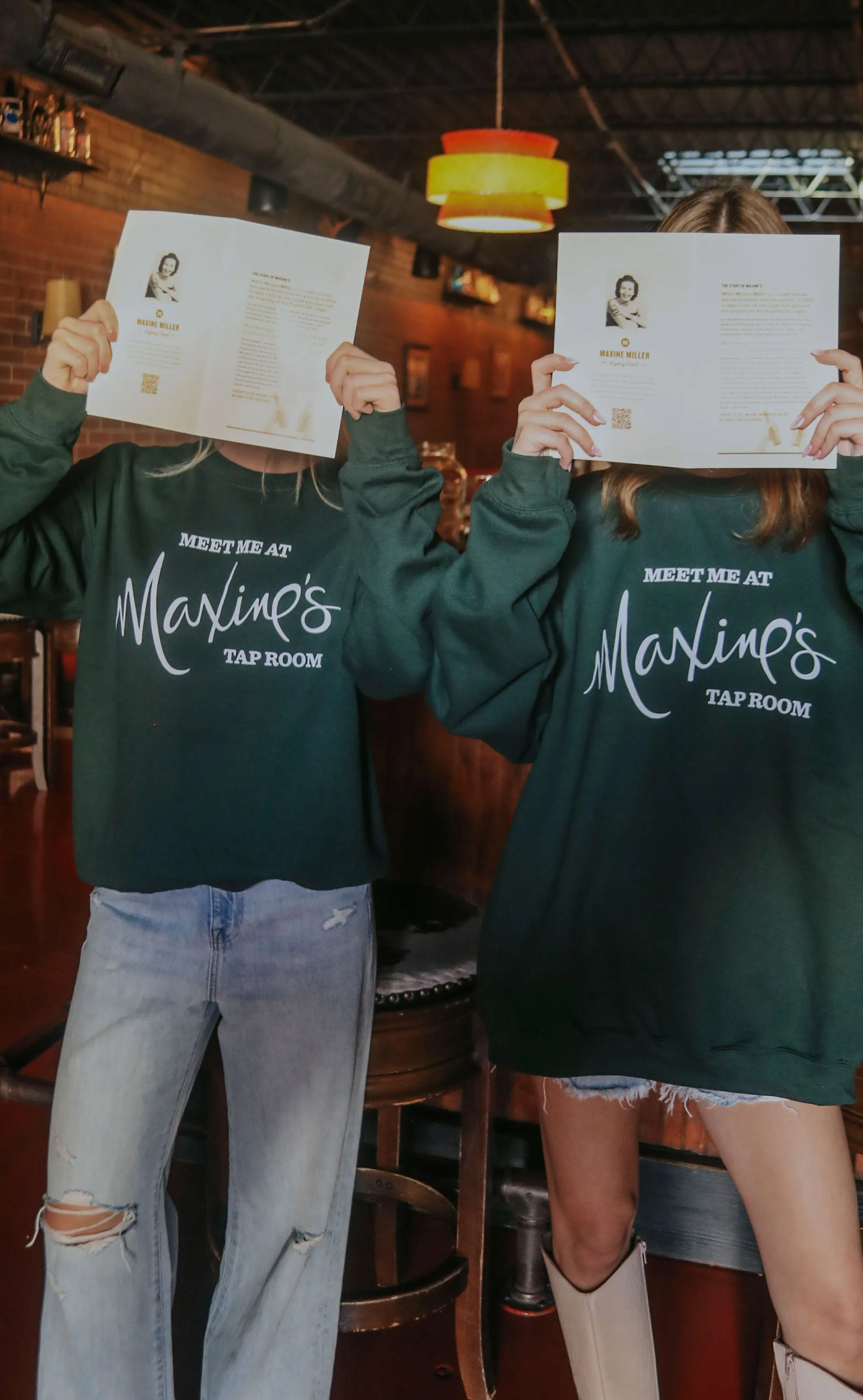 charlie southern x maxine's: meet me at maxine's sweatshirt