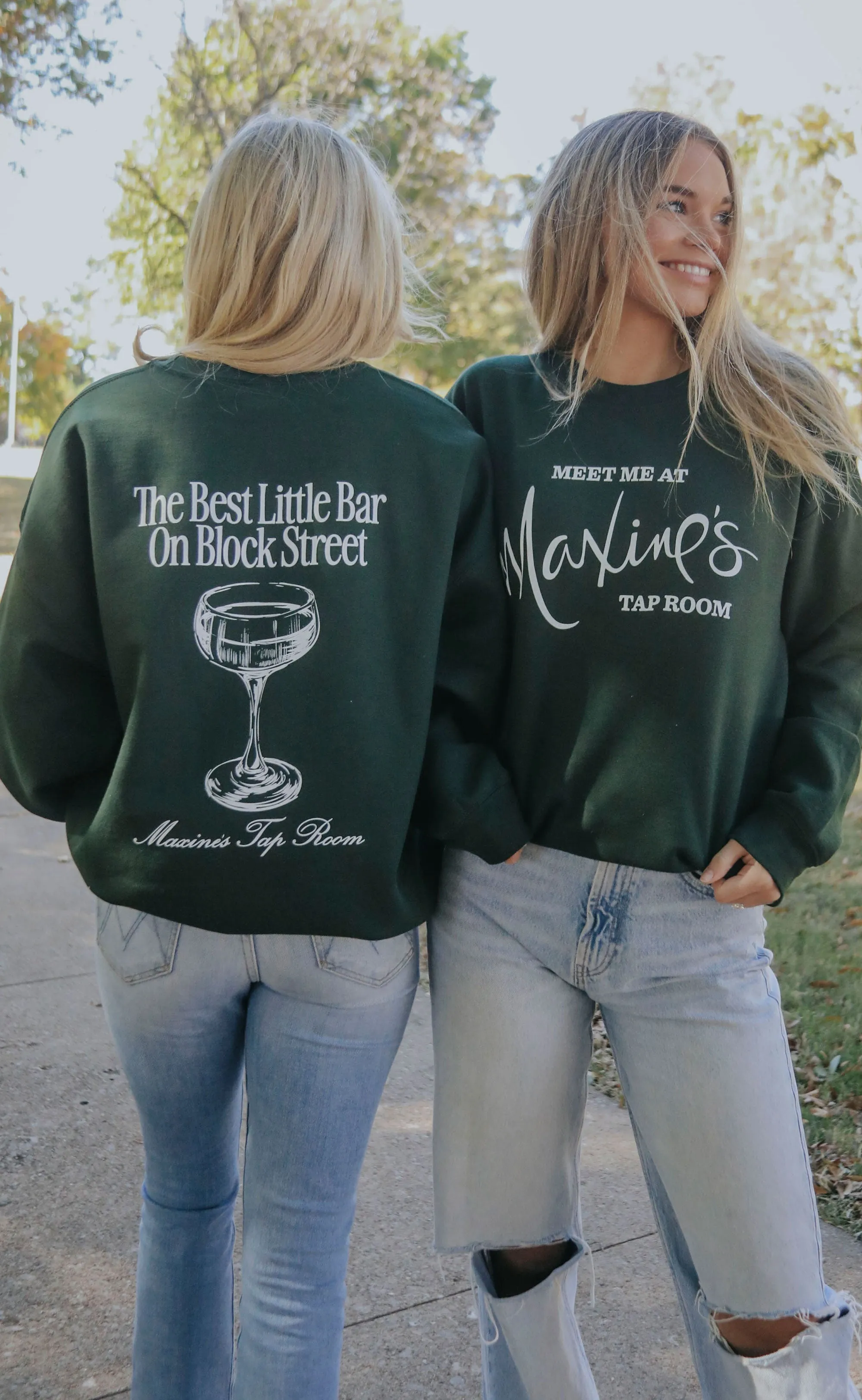 charlie southern x maxine's: meet me at maxine's sweatshirt