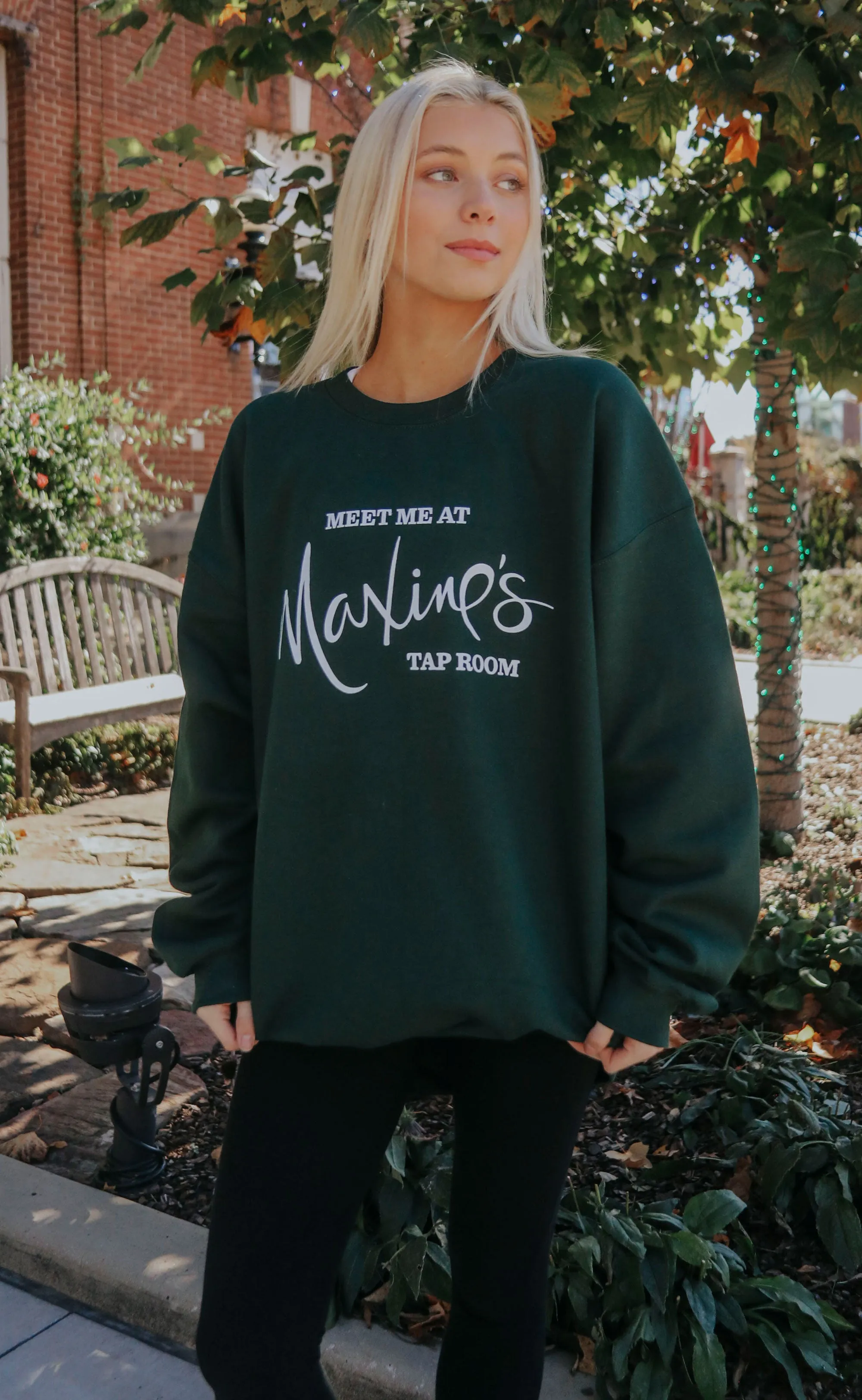 charlie southern x maxine's: meet me at maxine's sweatshirt