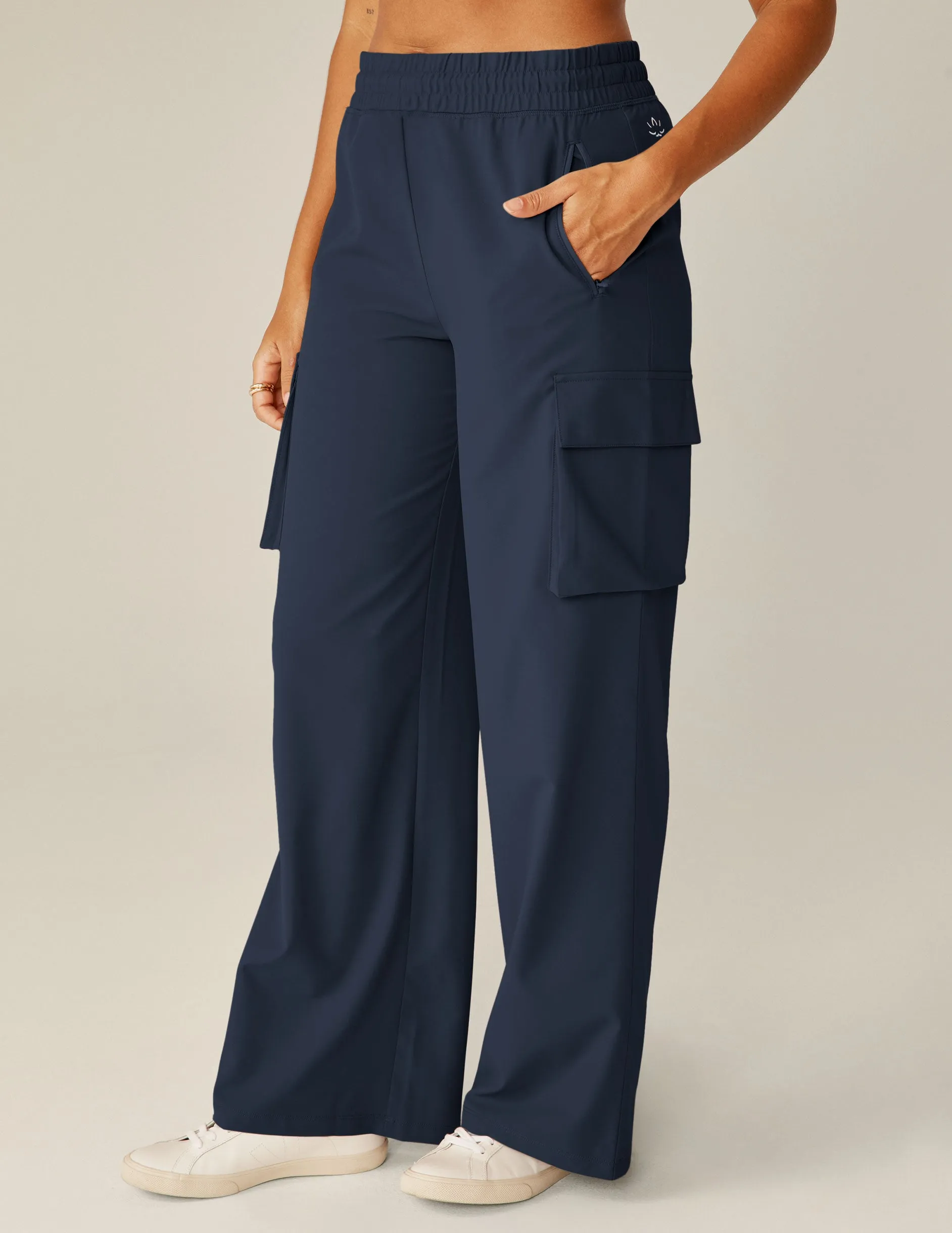 City Chic Wide Leg Cargo Pant