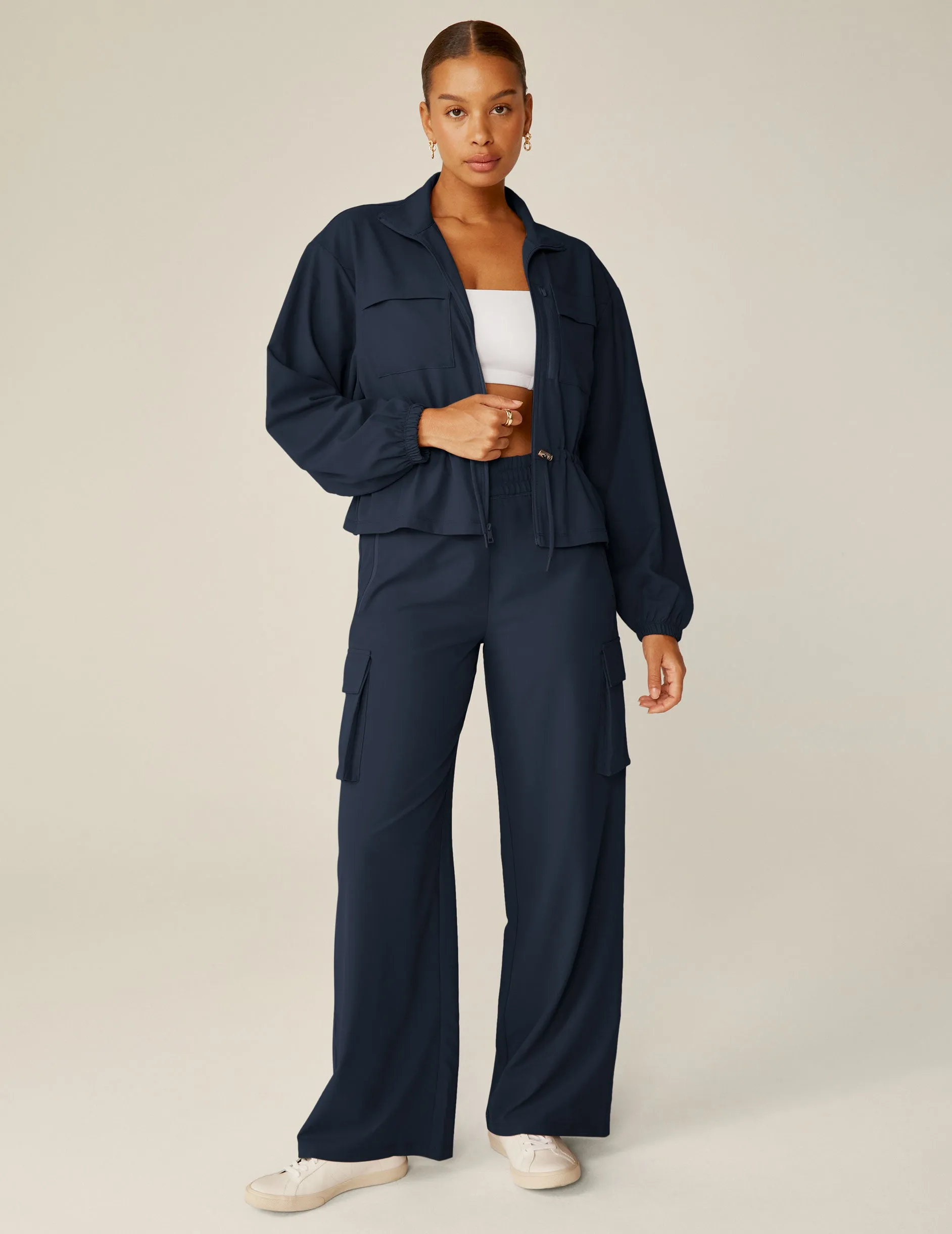 City Chic Wide Leg Cargo Pant