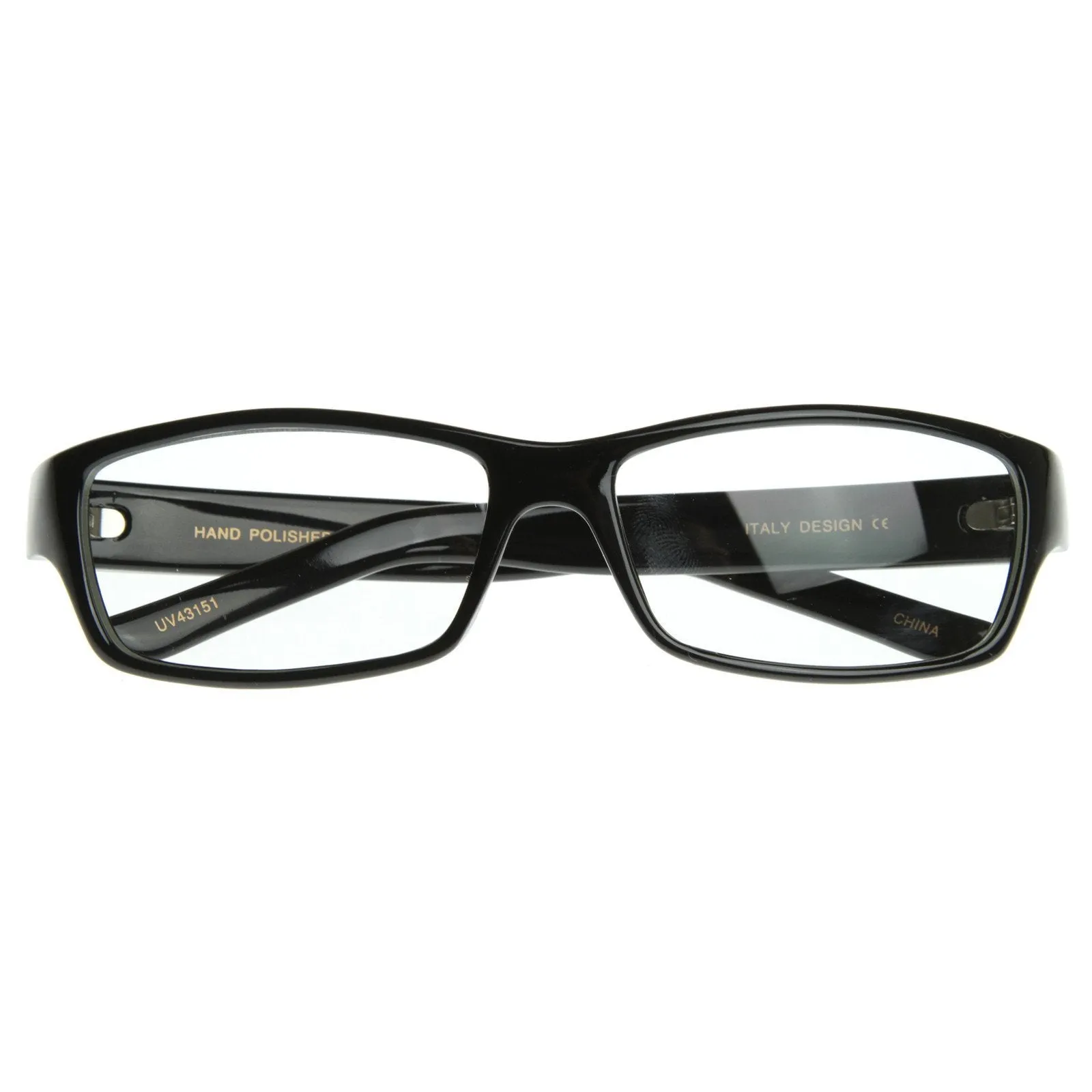 Classic European Designer Optical Clear Lens Glasses