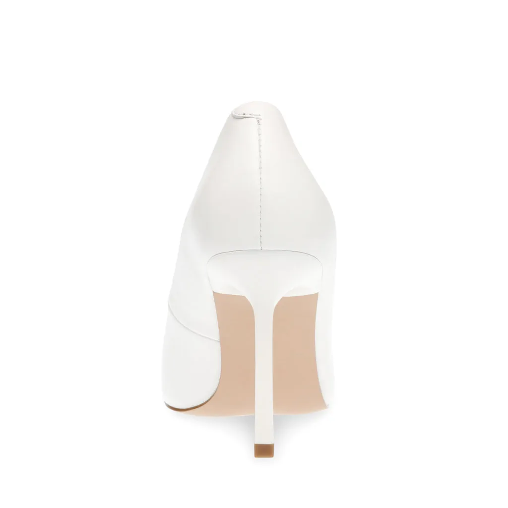 Classie Pump WHITE LEATHER