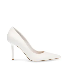 Classie Pump WHITE LEATHER