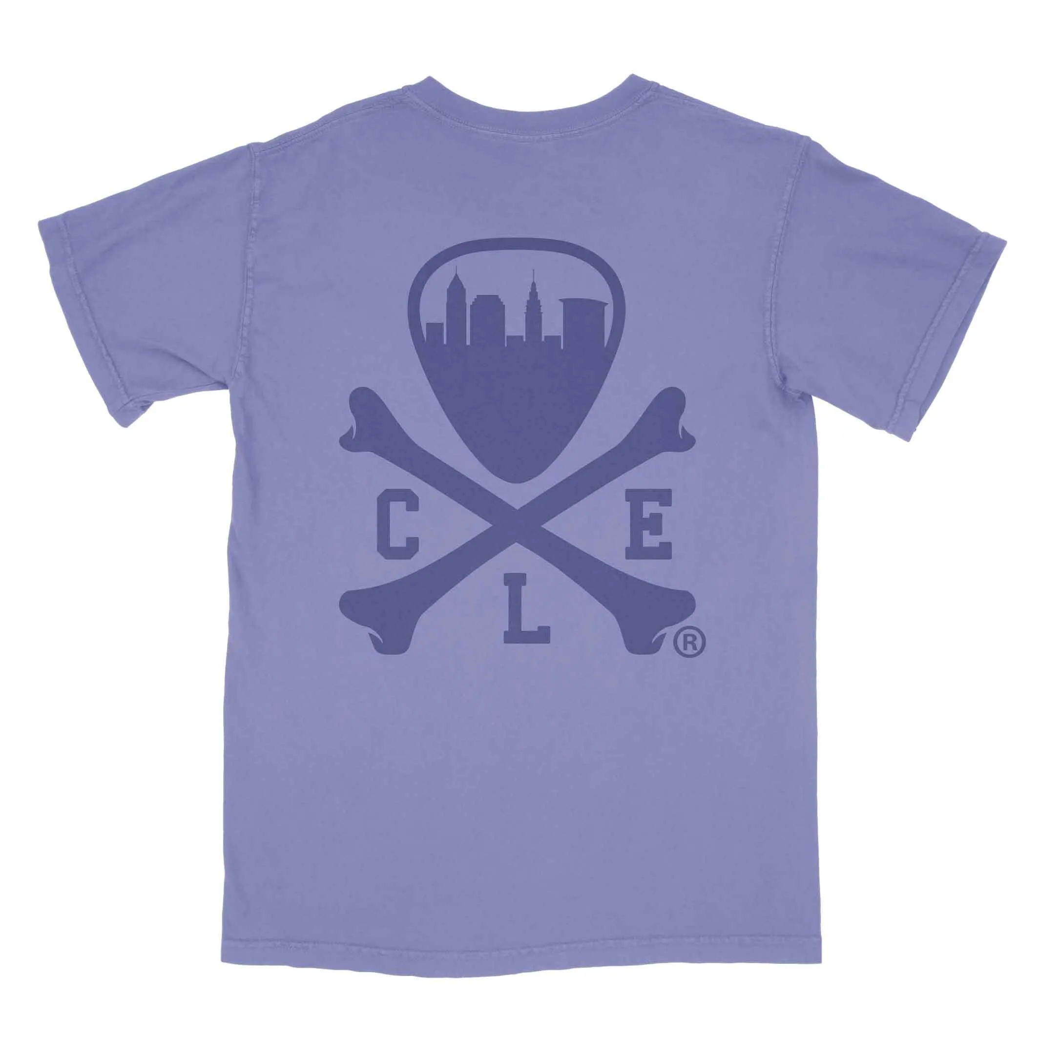 CLE Logo - Unisex Crew T-Shirt - Violet