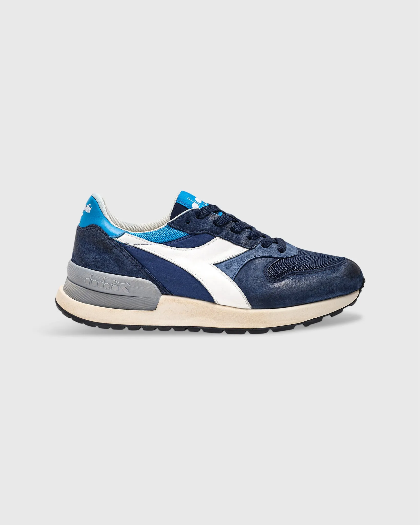 Conquest Pigskin SW Sneaker in Blue Ebony