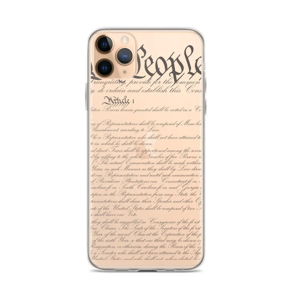 Constitution iPhone Case