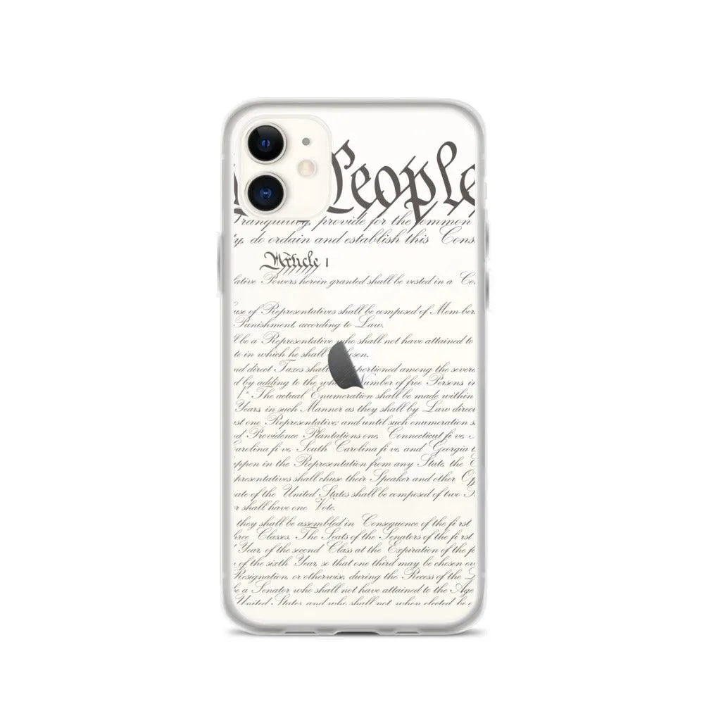 Constitution iPhone Case