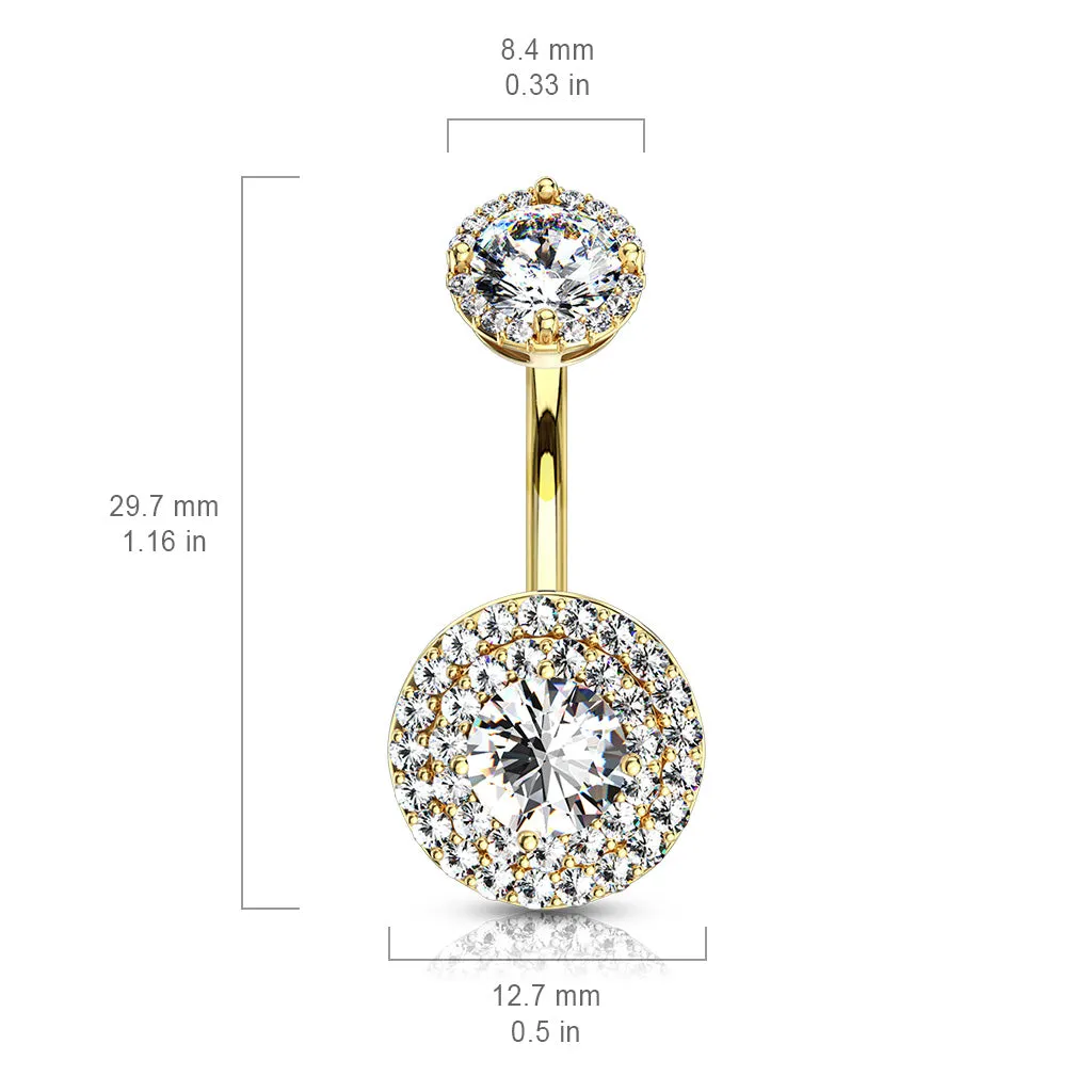 Crowned Jojo Halo Belly Bar