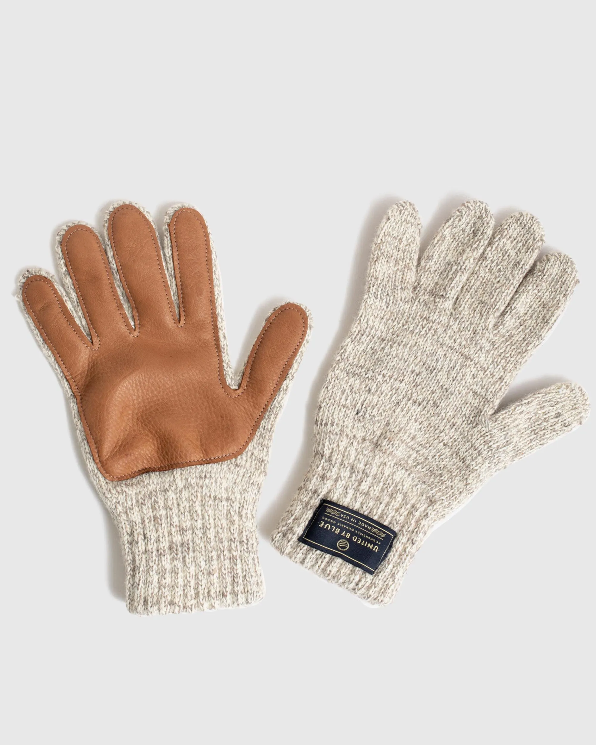 Deerskin Leather Palm Gloves