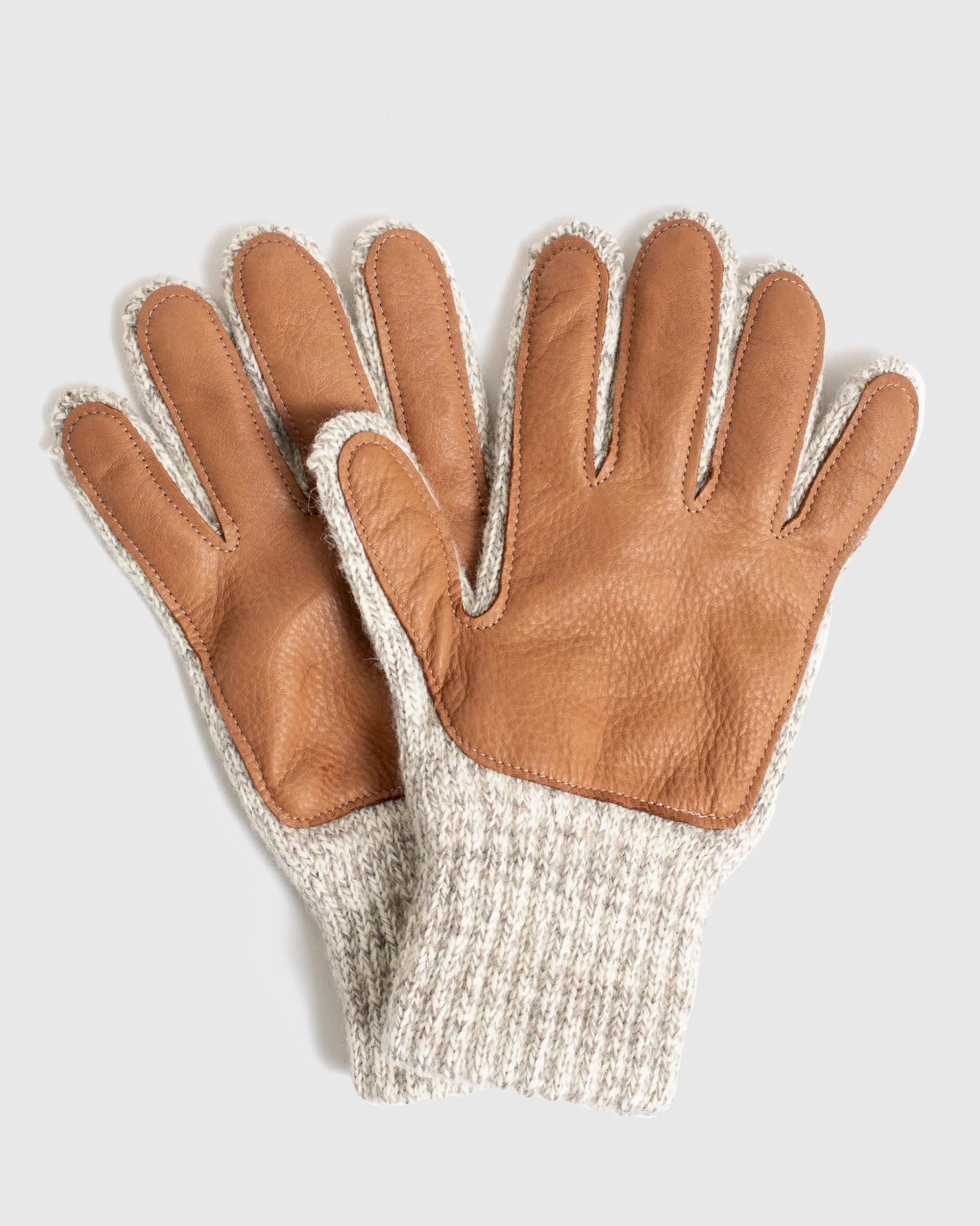 Deerskin Leather Palm Gloves