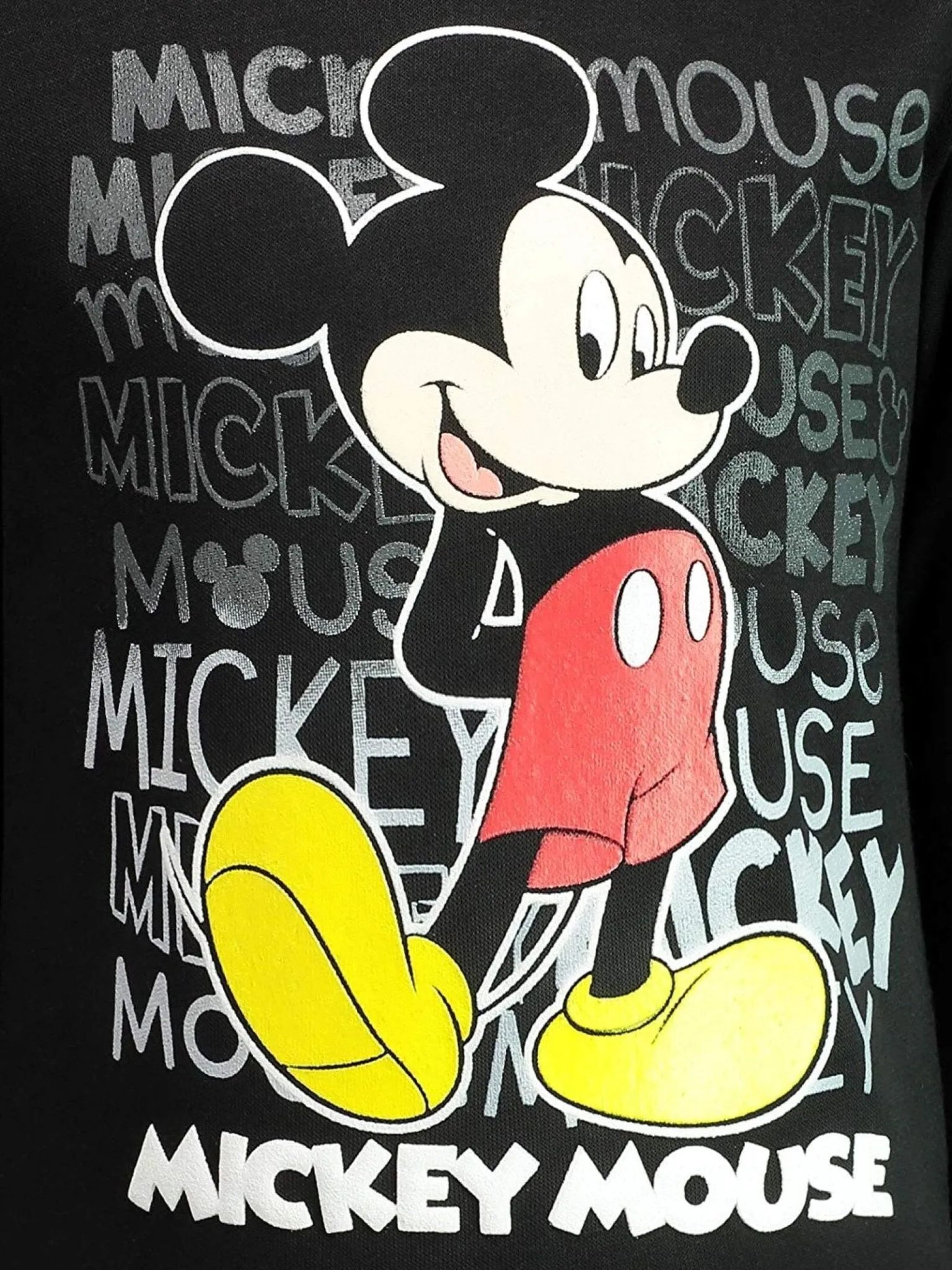 Disney Mickey Mouse Fleece Pullover Hoodie