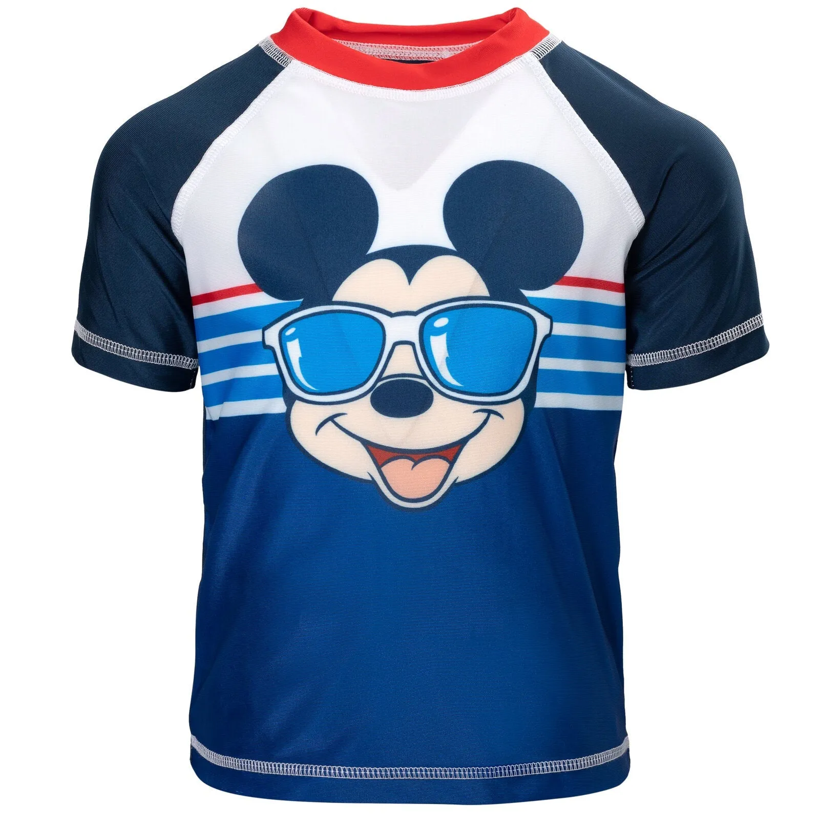 Disney Mickey Mouse Rash Guard and Swim Trunks Outfit Set