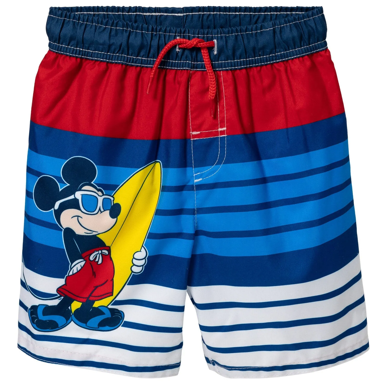 Disney Mickey Mouse Rash Guard and Swim Trunks Outfit Set