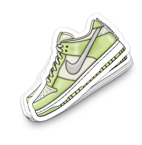 Dunk Low "Lime Ice" Sneaker Sticker