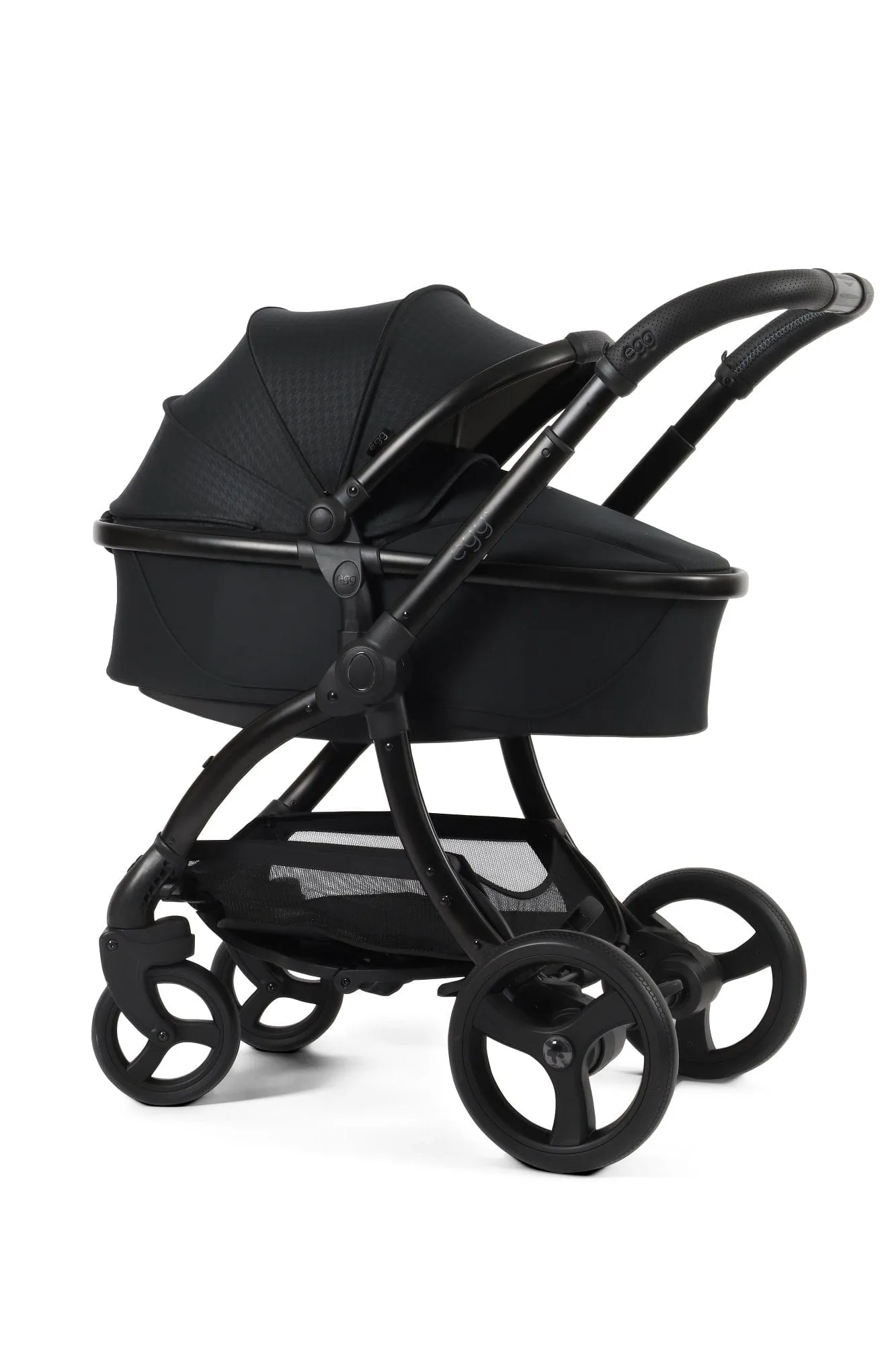 Egg 3 Luxury Cloud T i-Size Travel System - Houndstooth Black