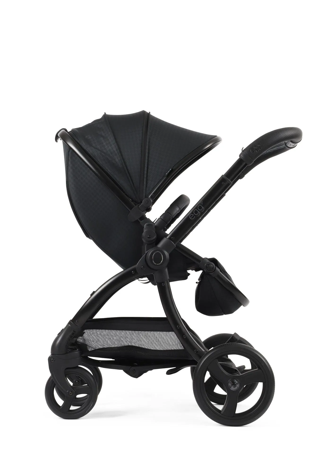 Egg 3 Luxury Cloud T i-Size Travel System - Houndstooth Black