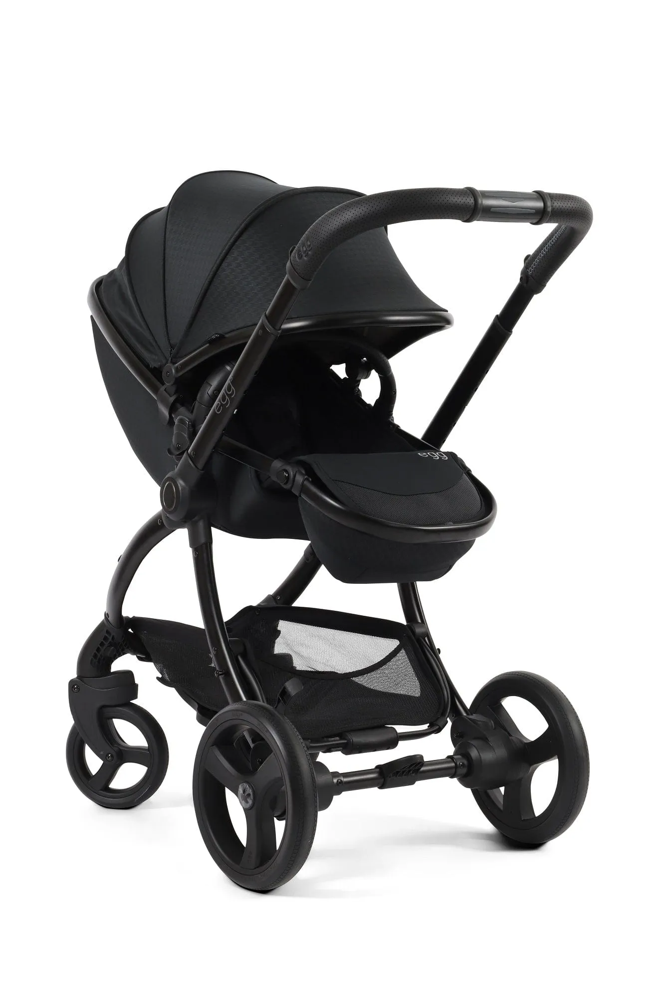 Egg 3 Luxury Cloud T i-Size Travel System - Houndstooth Black