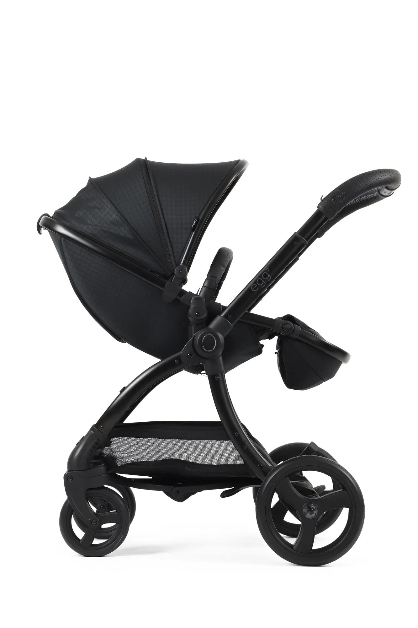 Egg 3 Luxury Cloud T i-Size Travel System - Houndstooth Black