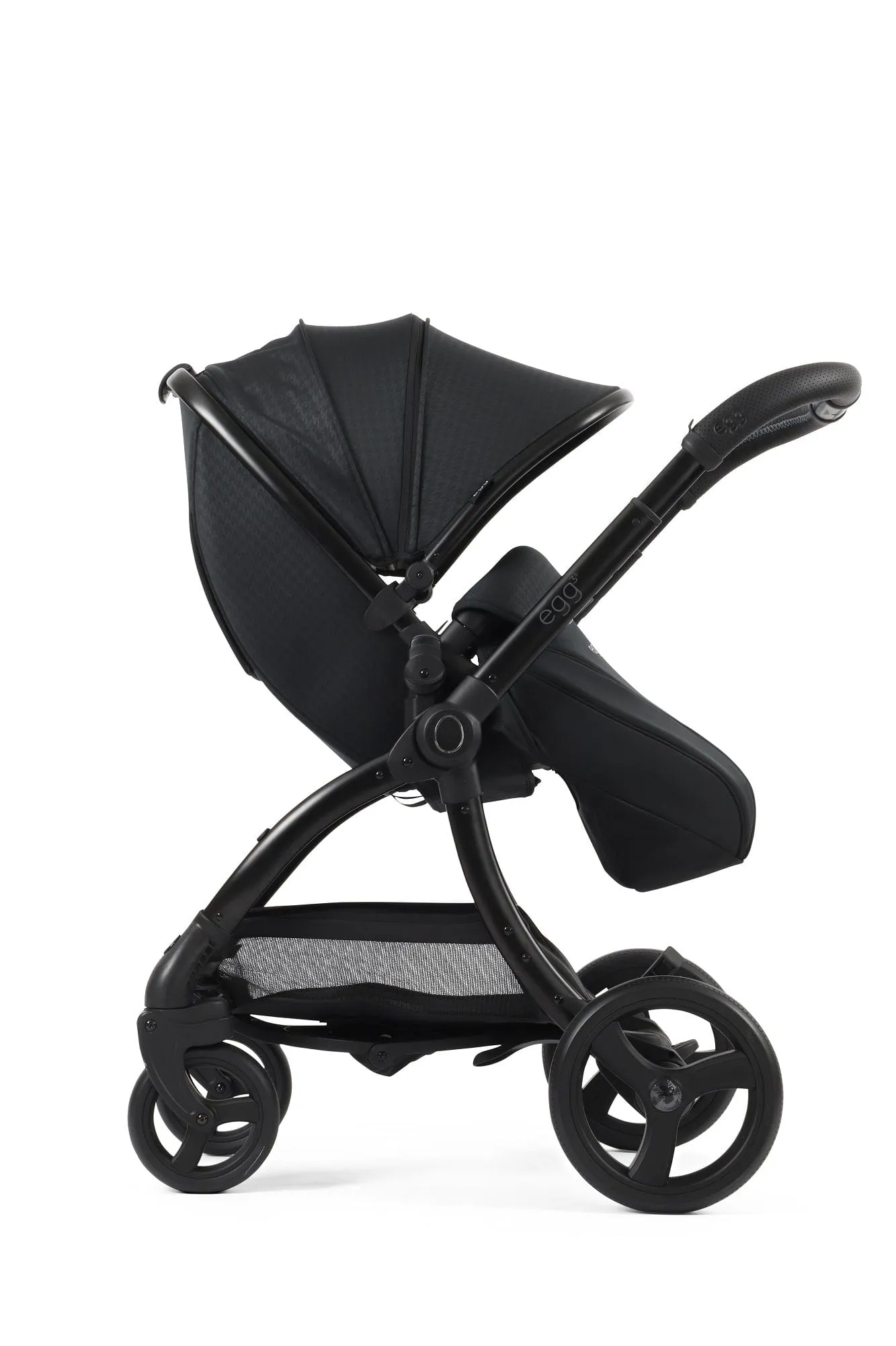 Egg 3 Luxury Cloud T i-Size Travel System - Houndstooth Black