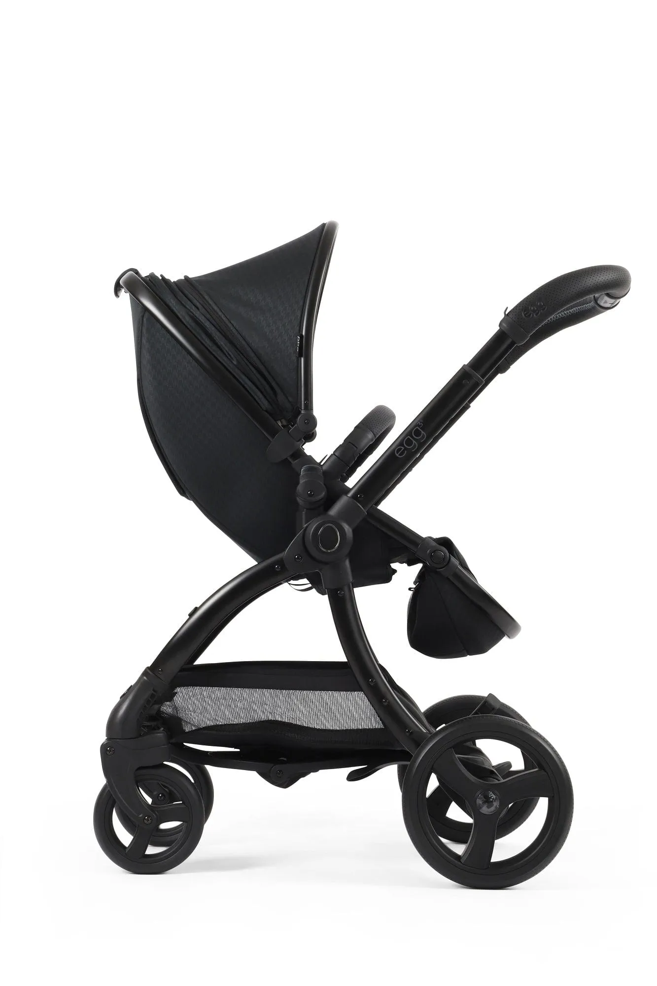 Egg 3 Luxury Cloud T i-Size Travel System - Houndstooth Black