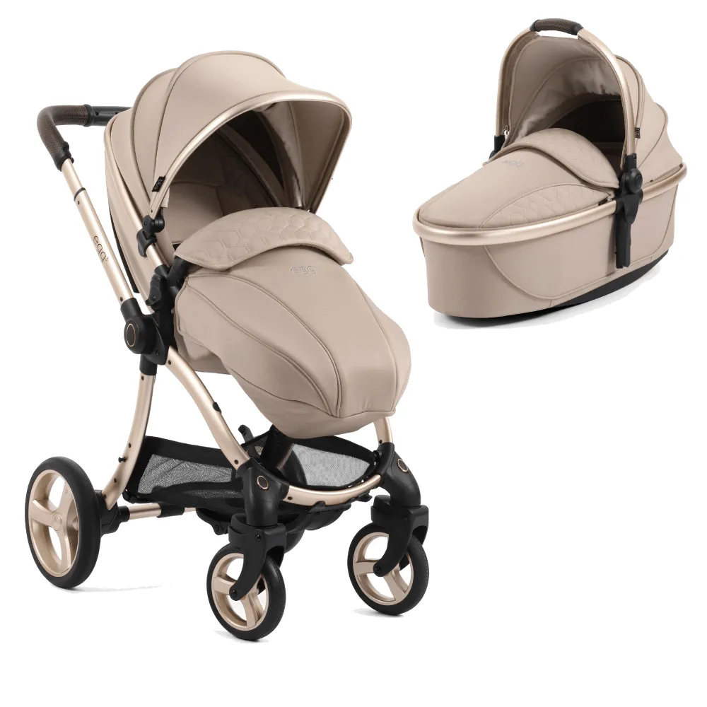 Egg 3 Luxury Shell i-Size Travel System - Feather