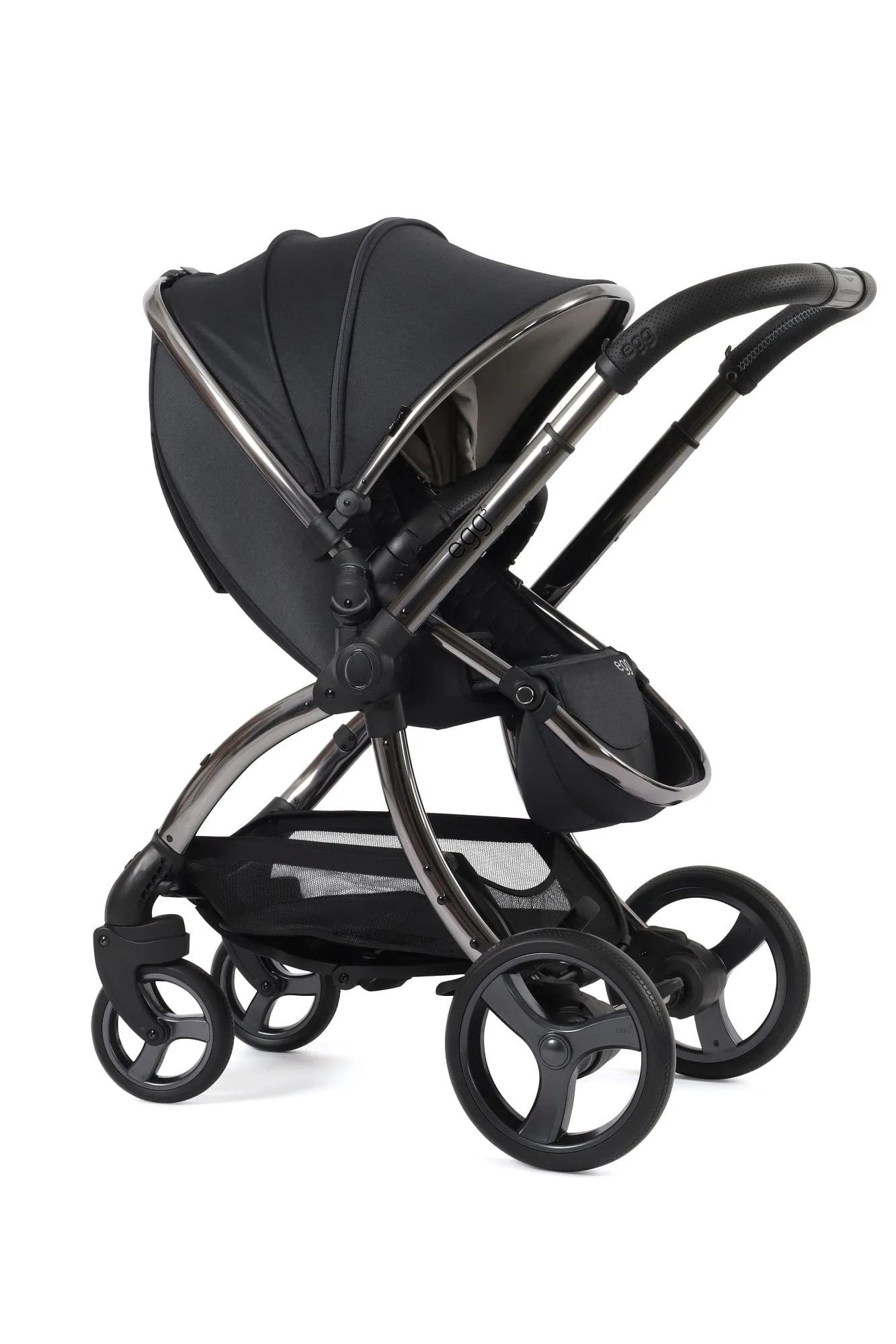 Egg 3 Stroller and Carrycot - Carbonite