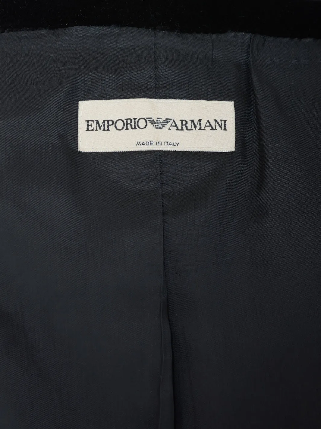 Emporio Armani Tailleur black