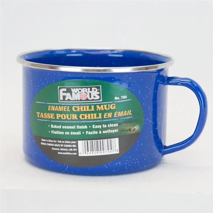 Enamelware Coated Chilli Mug