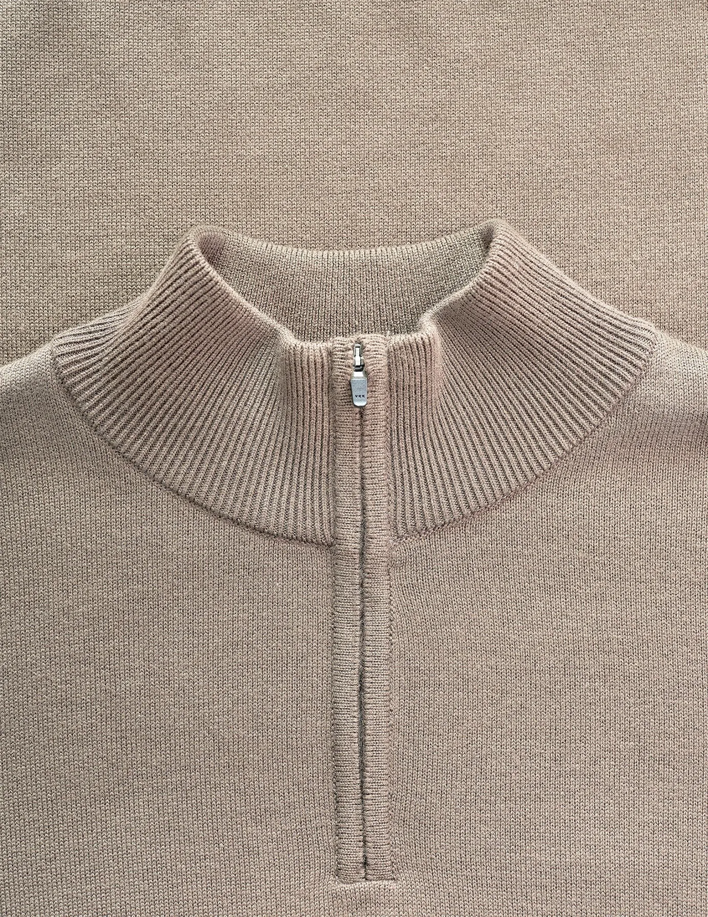 Everyday Knit Half-Zip Driftwood