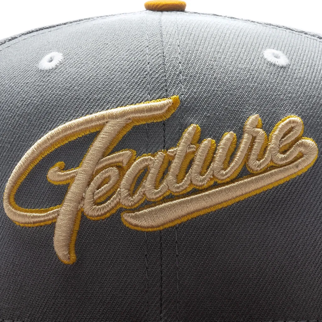 Feature x New Era Fossils Everywhere 59FIFTY Fitted - Gray/Brown