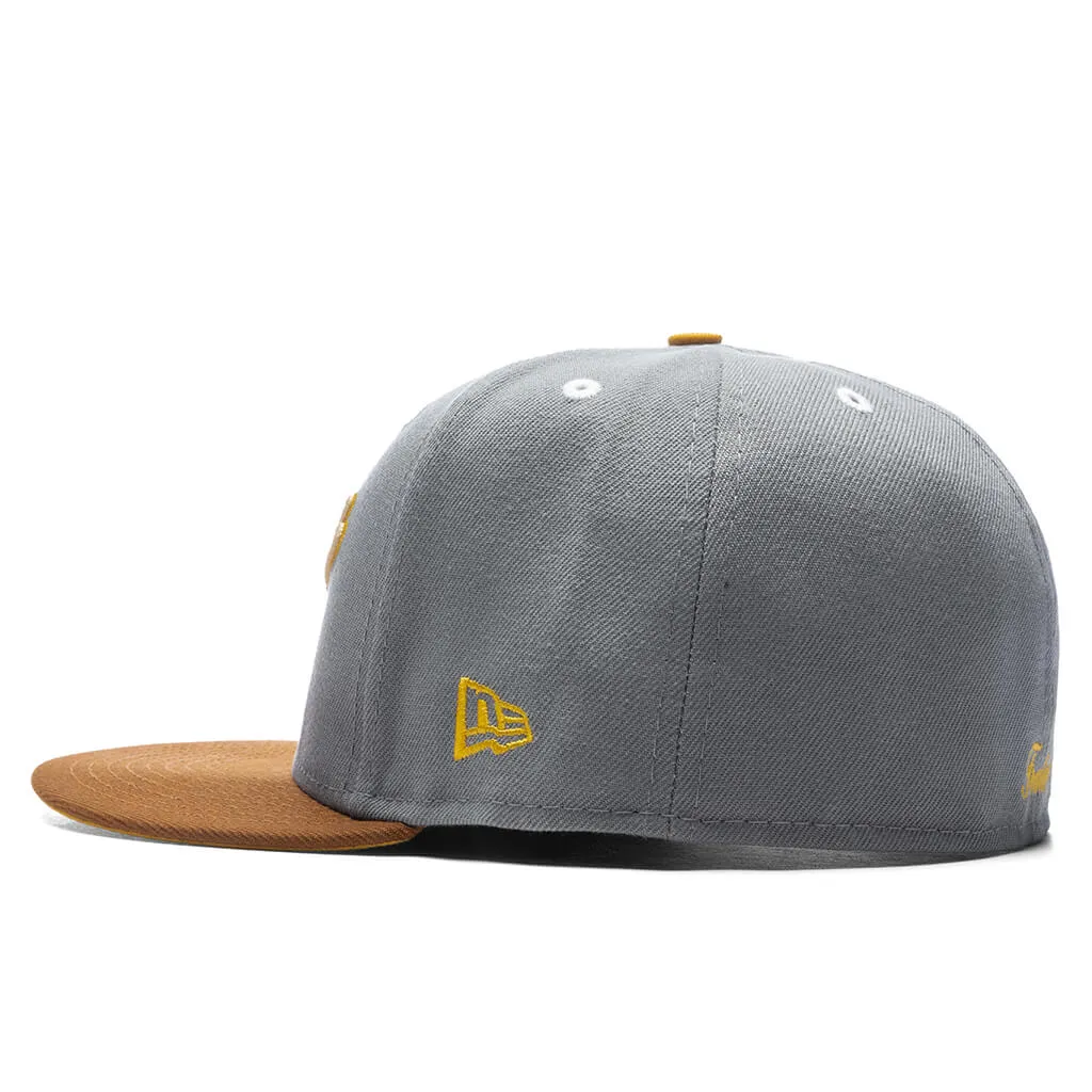 Feature x New Era Fossils Everywhere 59FIFTY Fitted - Gray/Brown