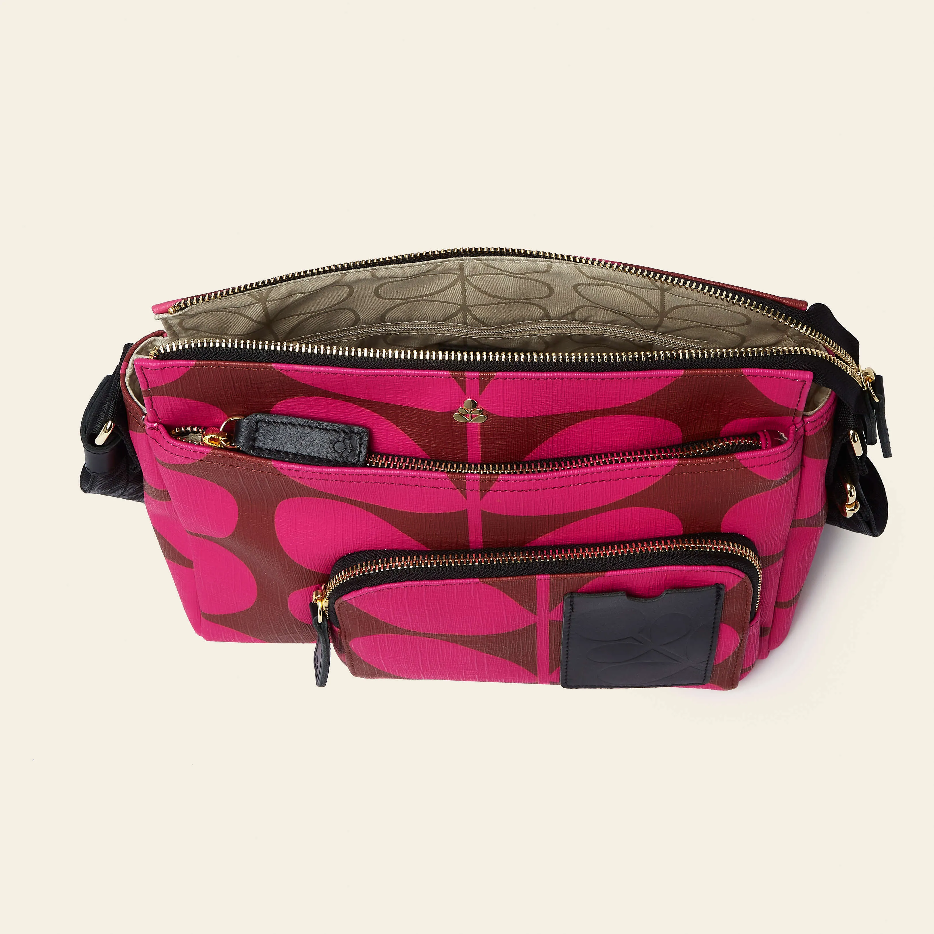 Fielder Crossbody - Solid Stem Cerise