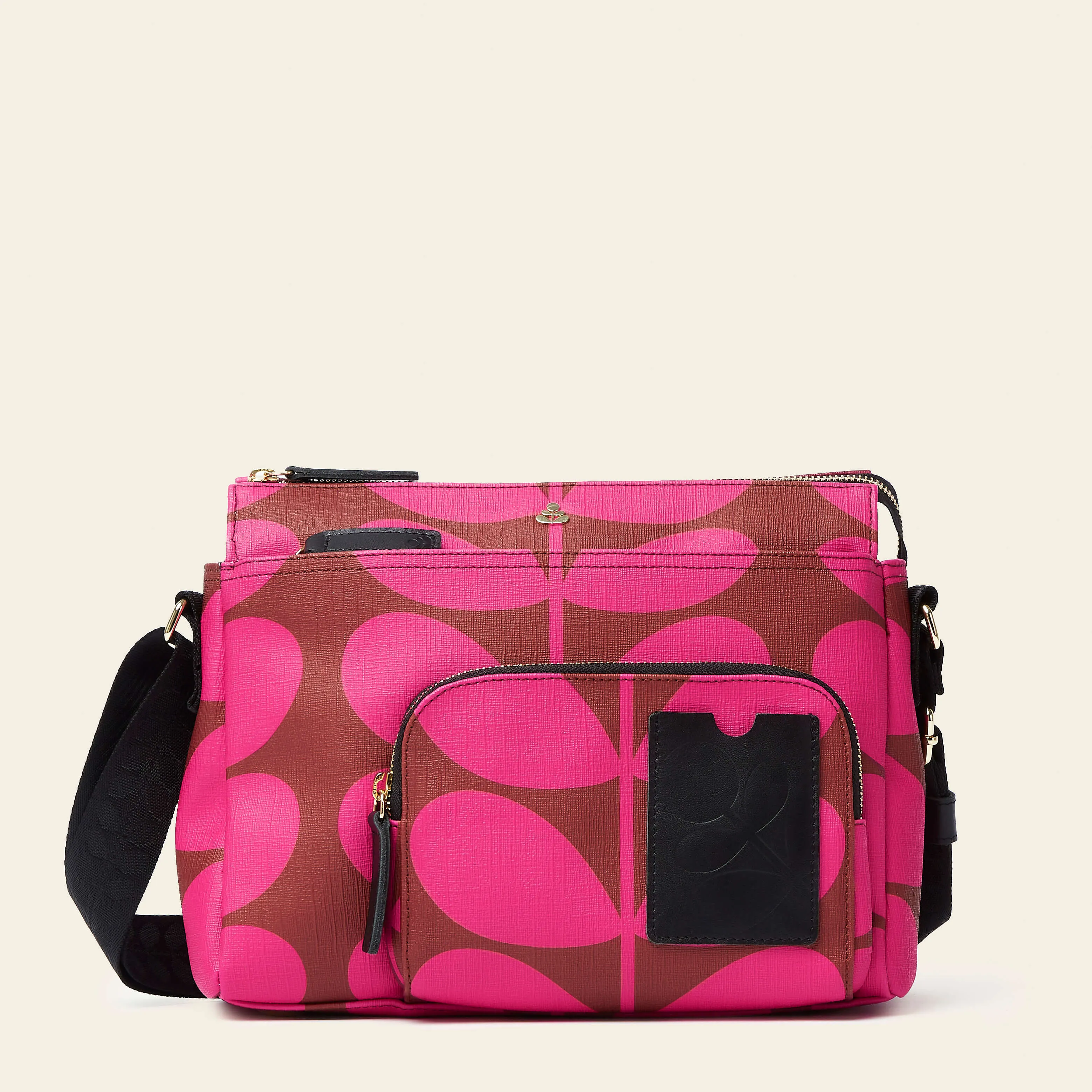 Fielder Crossbody - Solid Stem Cerise