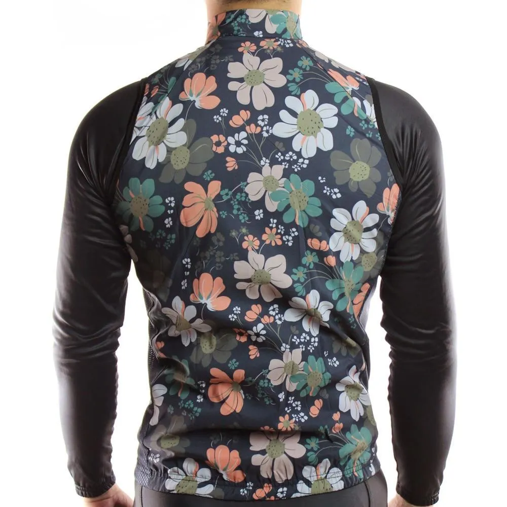 Floral Windstopper Gilet Vest