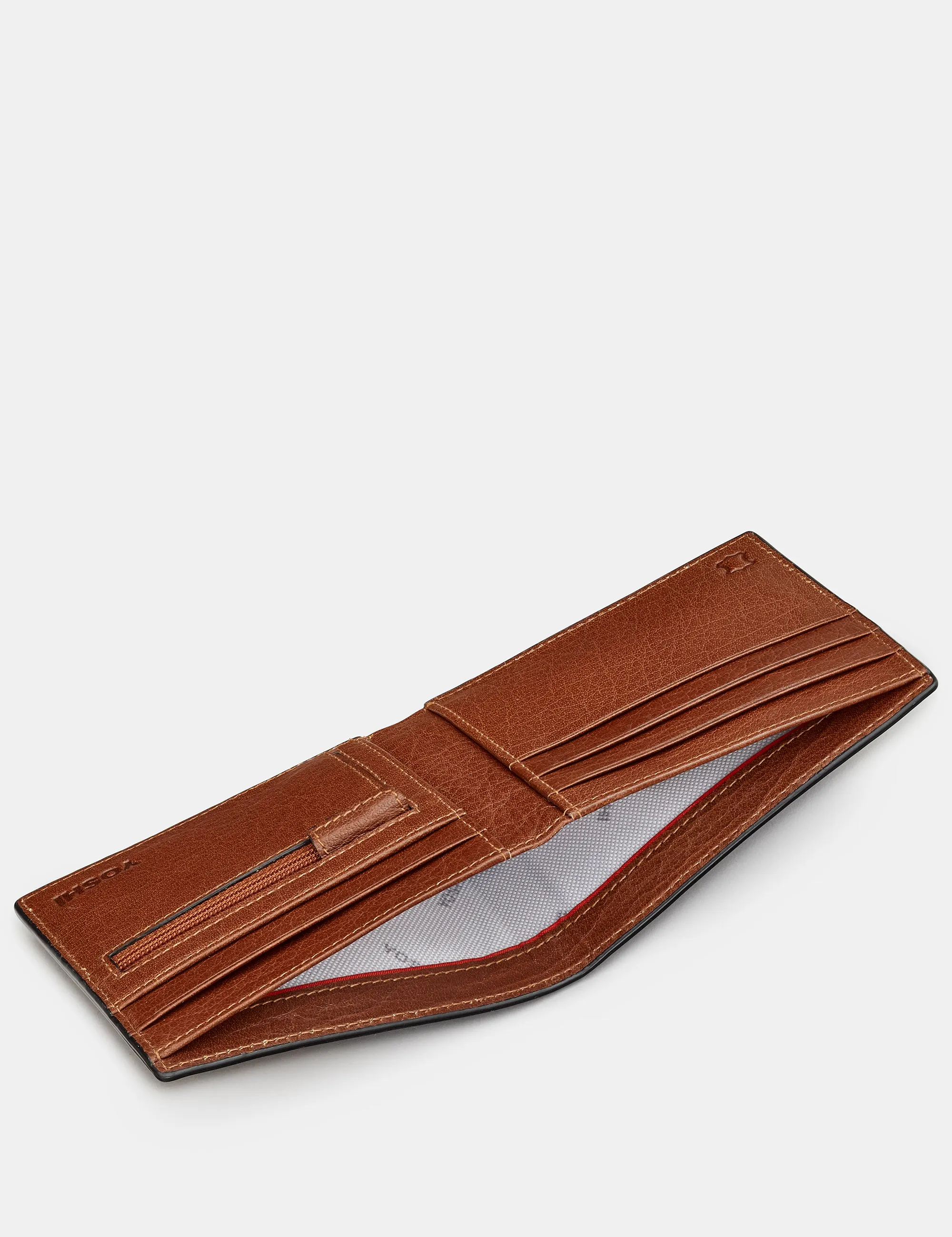 Football Brown Leather Wallet