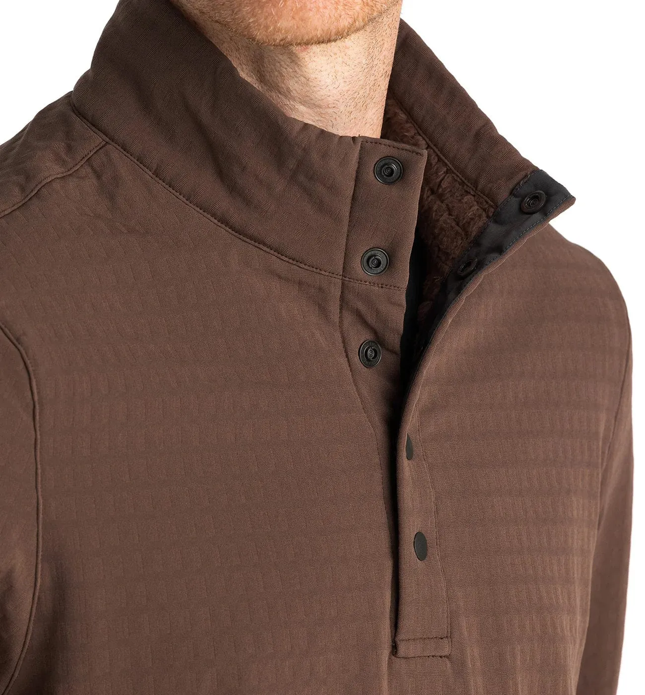 Free Fly Gridback Fleece Snap Pullover - Men's