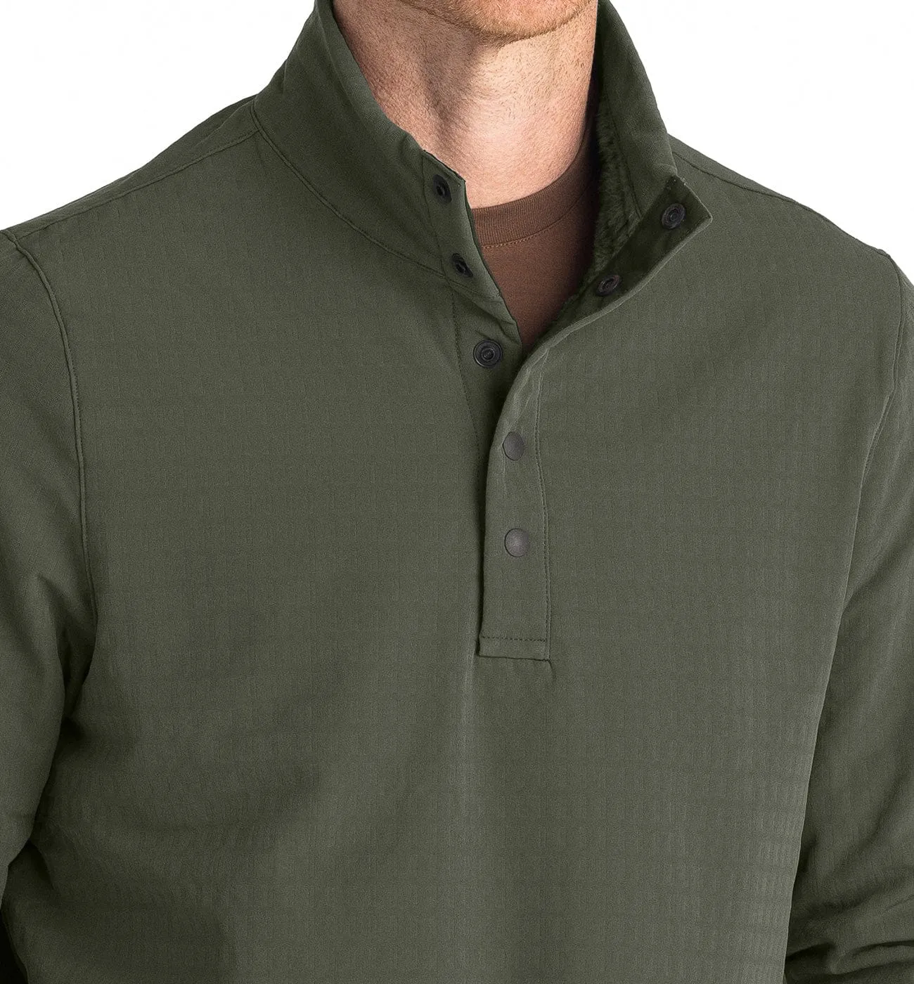 Free Fly Gridback Fleece Snap Pullover - Men's