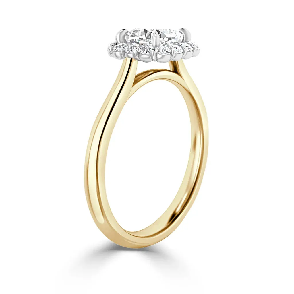 Georgina - 18ct Yellow Gold - Cushion