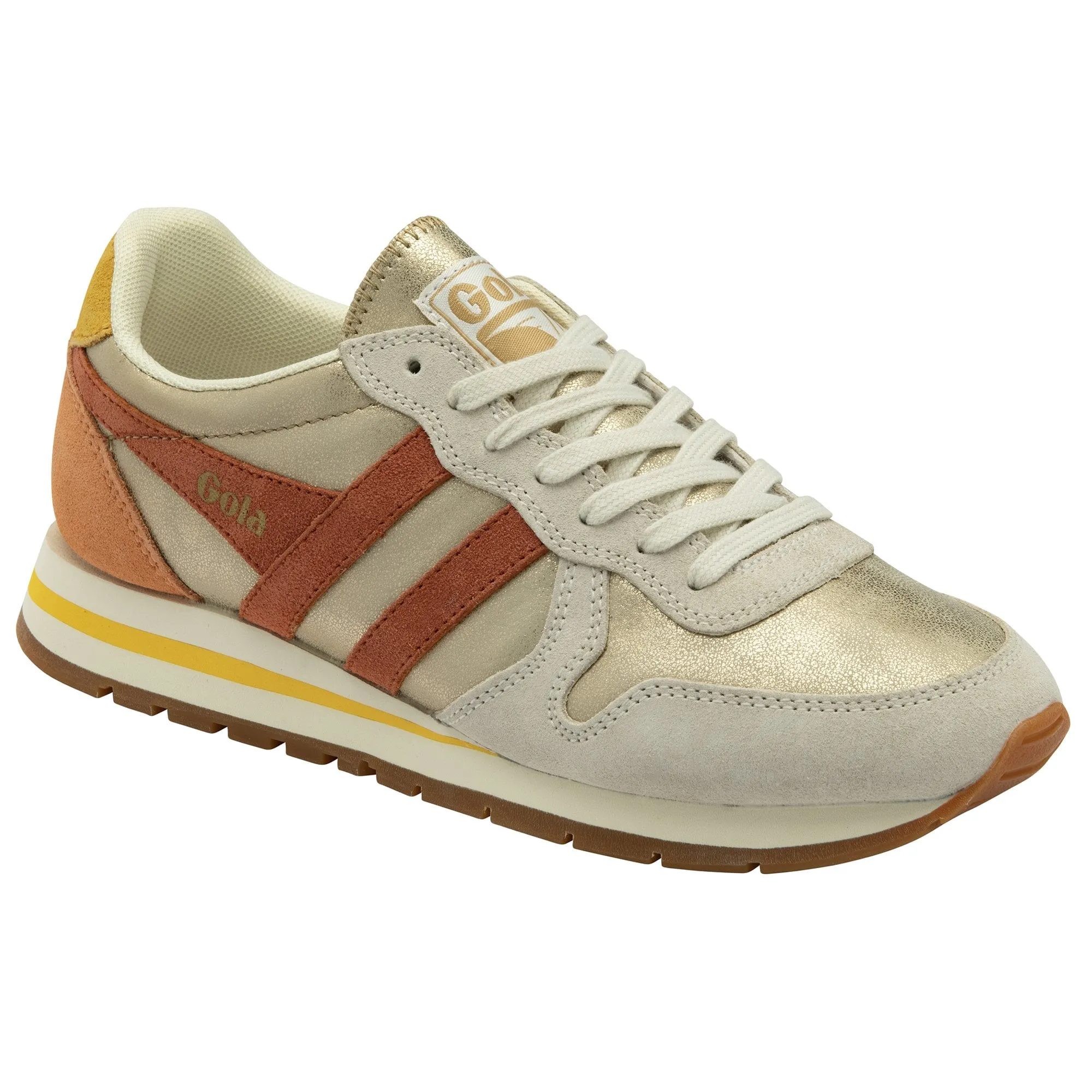 GOLA DAYTONA BLAZE gold orange Sneakers Baskets adulte