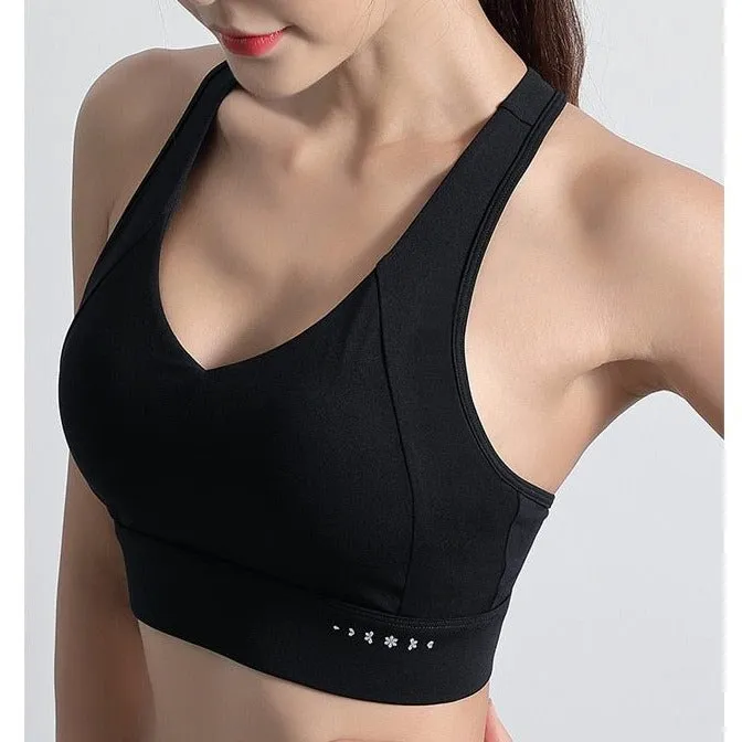 Guerencia Mitigative Padded Racerback Sports Bra