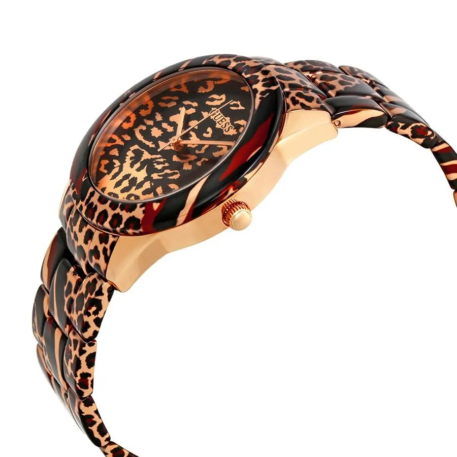 Guess  Vixen Animal Print Dial Ladies Watch