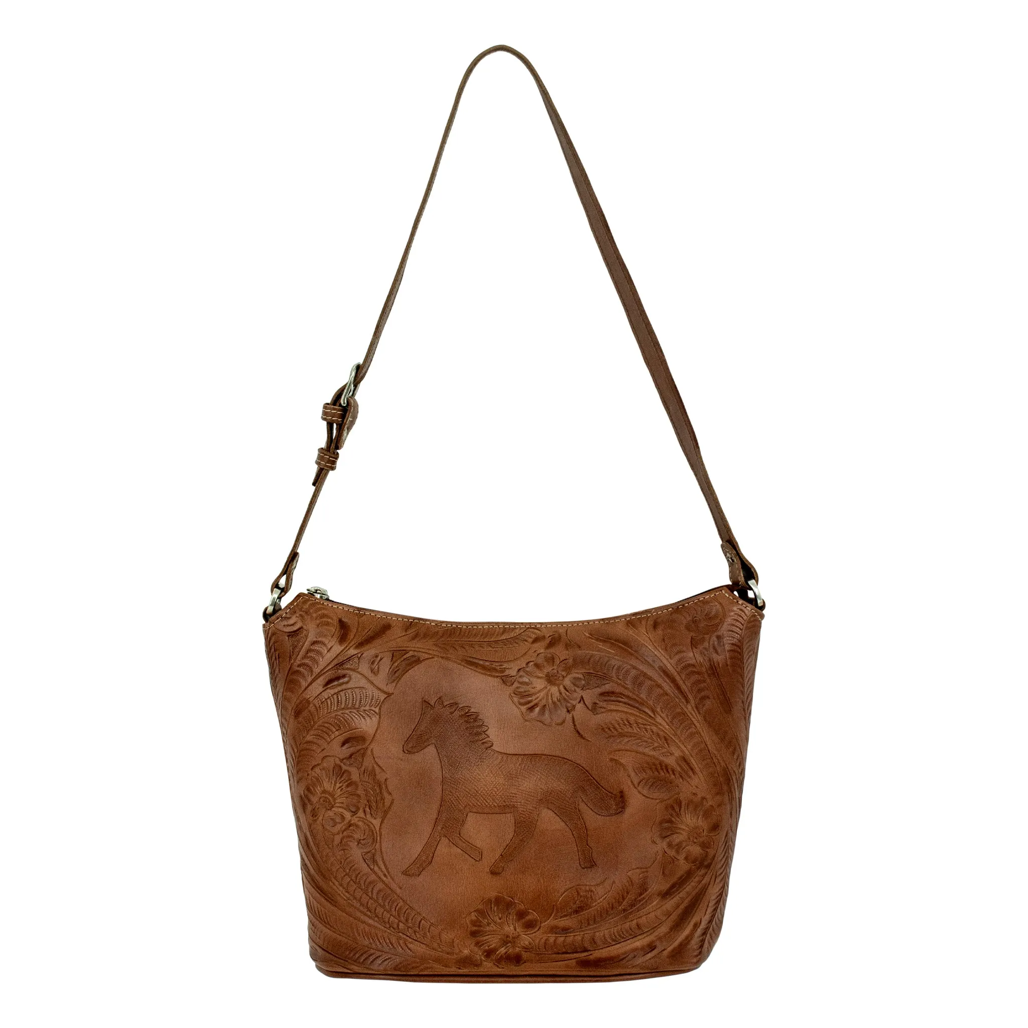 Hitchin' Post Zip-Top Bucket Tote