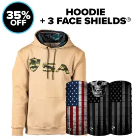 Hoodie   3 Face Shields®