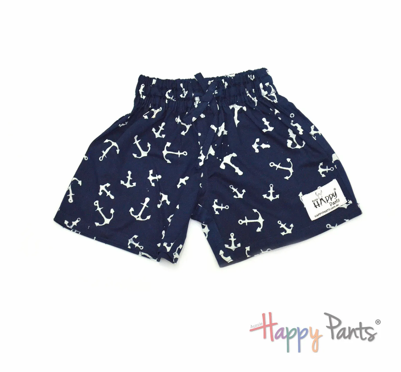 Intrepid Sailor Navy Blue Shorts for Girls