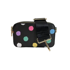 Jamie Polka Dot Camera Bag w/Interchangeable Bag Strap