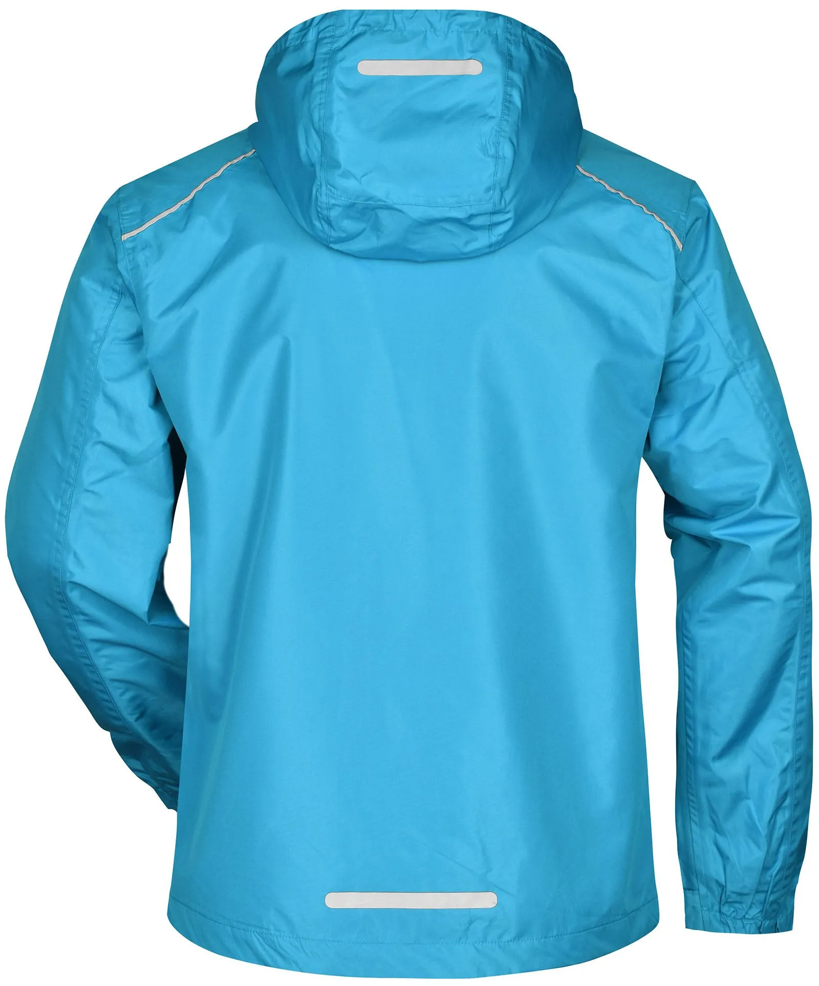 JAN 1118 ― Windbreaker Rain Jacket - Türkis / Grau