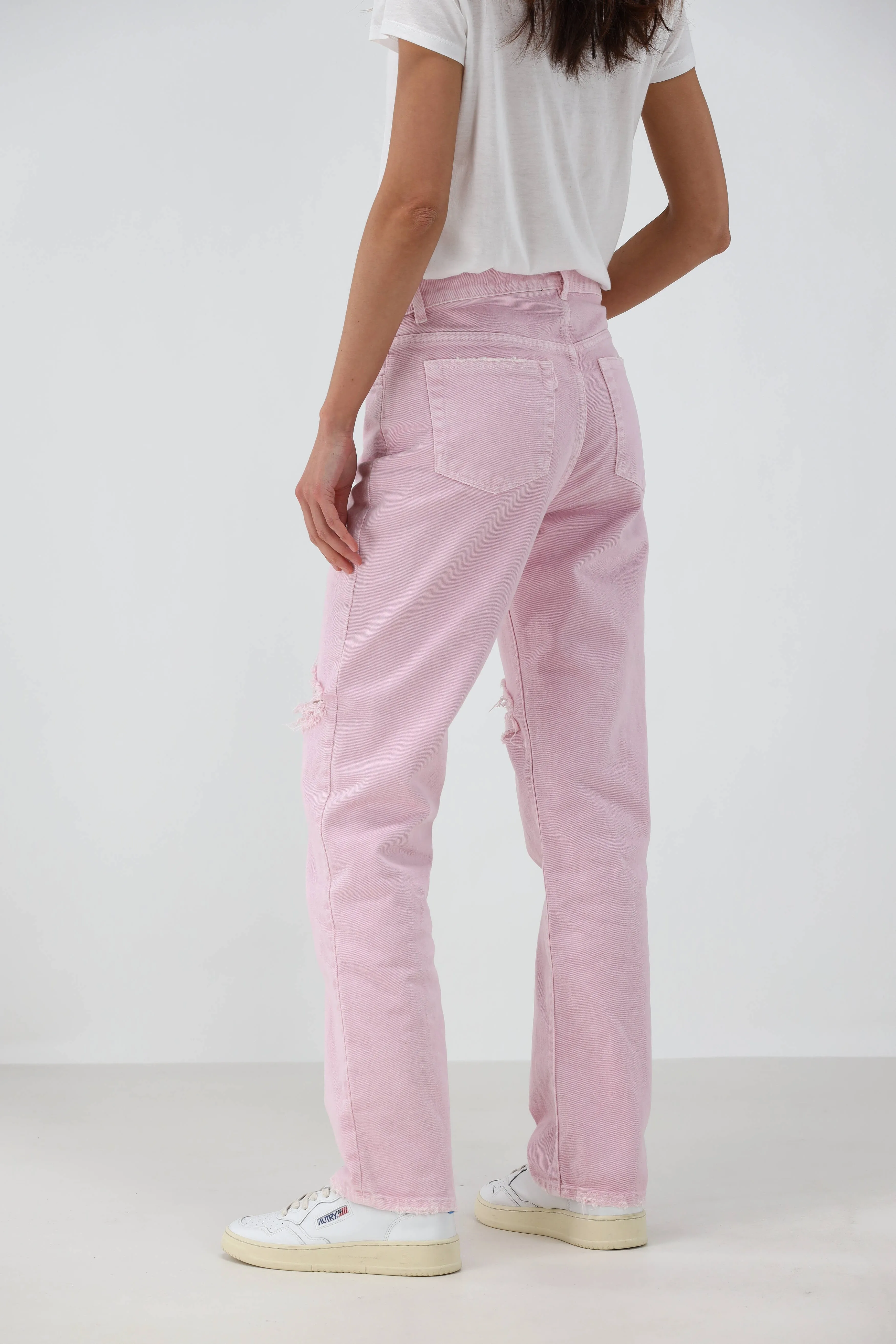 Jeans Sabina Destroyed in Mineral Rose