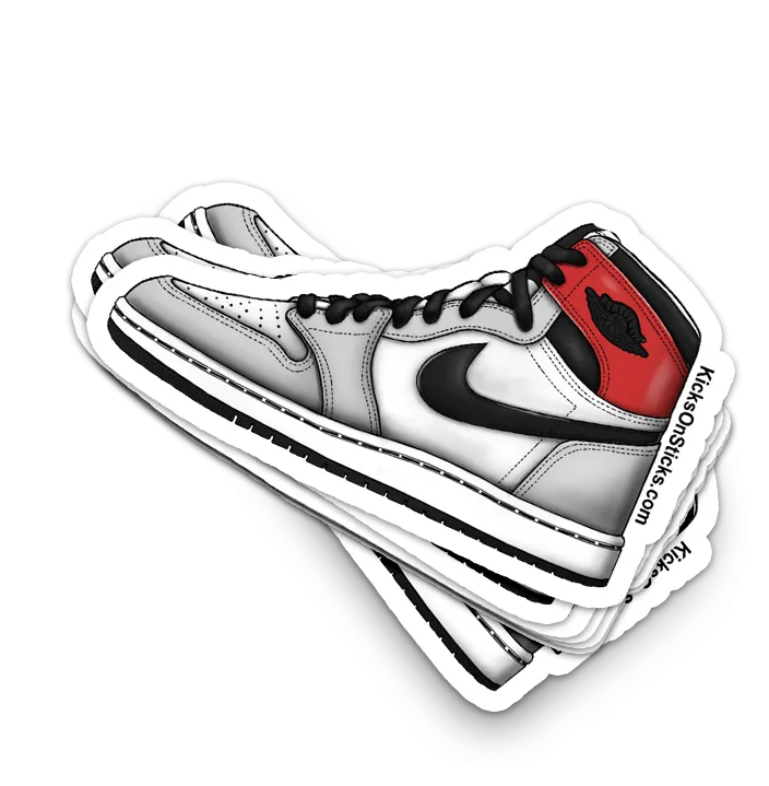 Jordan 1 "Light Smoke Grey" Sneaker Sticker